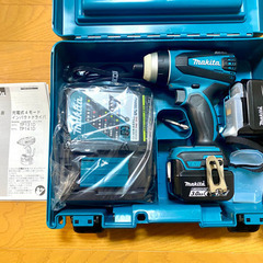 お話中)新品未使用！マキタ充電式インパクトドライバーTP131DRFX値下げ 