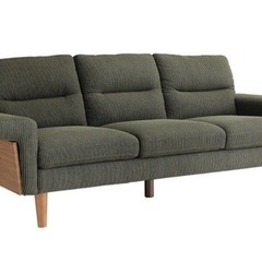 【新品半額】ミッドセンチュリー風3Pソファー