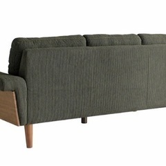 【新品半額】ミッドセンチュリー風3Pソファー