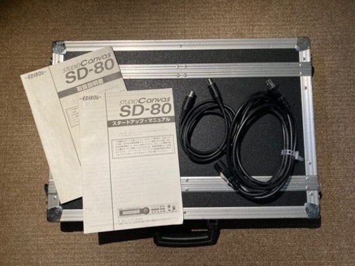 Roland】EDIROL SD-80 STUDIO Canvas◇マニュアル付属、1Uラックケース