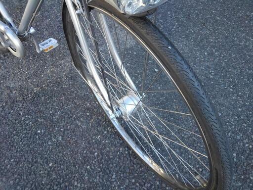 中古自転車１８６４　　ブリヂストン　シングルスター　SD7STP  ２７インチ　３段ギヤ　LEDオートライト　ハンドルロック 中古自転車1864 ブリヂストン シングルスター SD7STP 27インチ