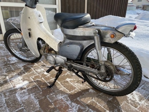 カモメカブ カスタム ベアメタル 行灯