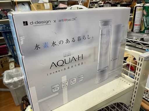 dーdesign 浄水機能付き水素水生成器　未使用品　Ah-hp1401