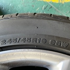 LS600H 中期　取り外し　タイヤホイール⭐️