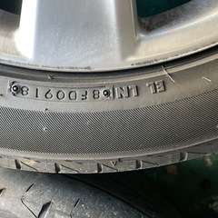 LS600H 中期　取り外し　タイヤホイール⭐️