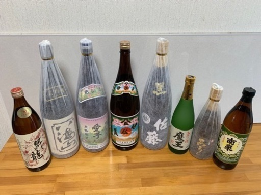 焼酎　日本酒　佐藤　伊佐美　八海山　愛子