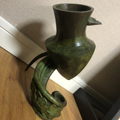 【ネット決済・配送可】美術品　エトルリア時代青銅器をモチーフにした