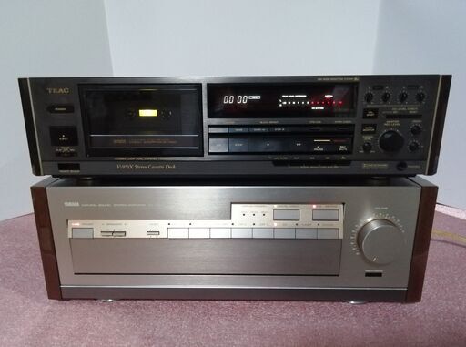 YAMAHA  プリメインアンプ　AX-2000　TEAC  カセットデッキ　V-970X