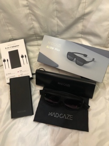 MADGaze GLOW Plus + 3in1アダプター