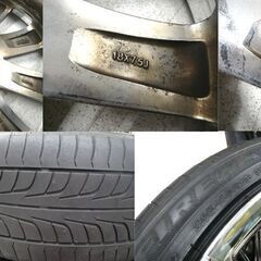 18インチ ホイール 4本セット ACS EURODESIGN LEASING PCD114.3 5H 7.5 