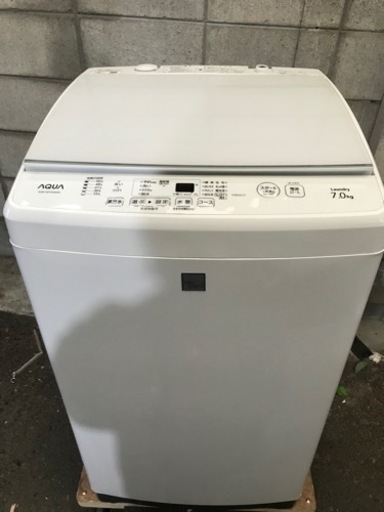 取引場所　南観音　K  2201-415   AQUA/アクア　AQW-GP7E5  全自動電気洗濯機　7.0kg