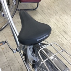 ★ 1/31 【✨高品質•パンクしにくいタイヤ✨】定価¥51,800 BRIDGESTONE ブリヂストン 26インチ 自転車 B5A03005 シルバー  3段ギア付き LEDオートライト