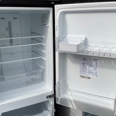 【RKGRE-807】特価！ハイセンス/Hisense/150L 2ドア冷凍冷蔵庫/HR-D15CB/中古品/2018年製/当社より近隣無料配達！