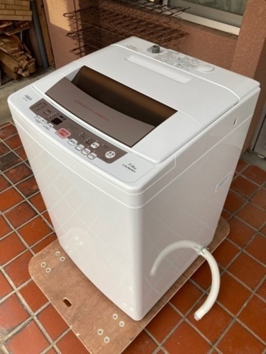 【値下げしました】洗濯機　7kg  AQW-P70E  2016年製　アクア　ステンレス槽　高濃度クリーン　17,000円