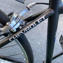 シボレー　クロスバイク　自転車　ギア付き　店頭販売中