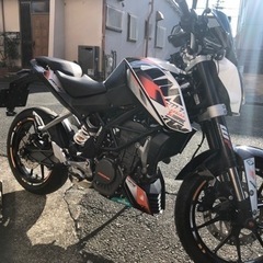 ktmduke200.Absとetc付き