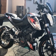 ktmduke200.Absとetc付き