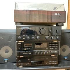 ジャンク品 オーディオ コンポ セット ケンウッド T-97 GE-970 A-97 X 