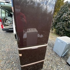 【ネット決済】冷蔵庫　370l 両開き