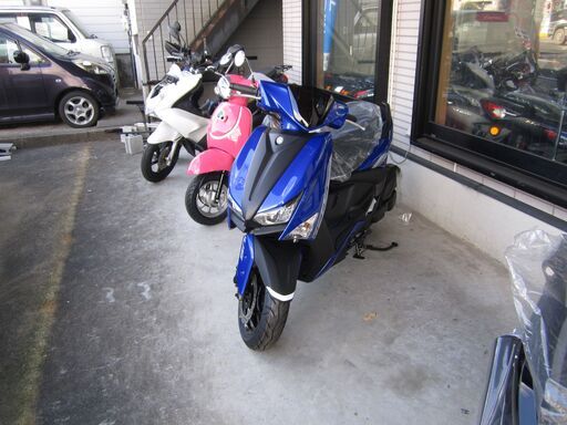 2022モデル本日入荷！YAMAHAシグナスグリファス125！新車格安販売中！ ディープパープリッシュブルーメタリック即納可能です！各色対応致します！