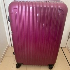 スーツケース　ピンク