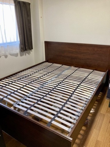 Ikeaクイーンサイズベッドすのこセット こじこじ 越谷の家具の中古あげます 譲ります ジモティーで不用品の処分