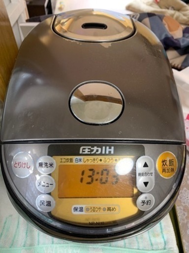 炊飯器　象印圧力