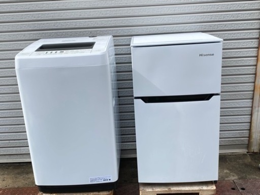 【Hisense】2020年製.2019年製　洗濯機\u0026冷蔵庫