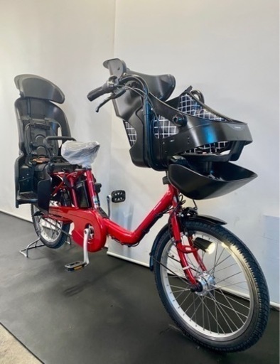 関東全域送料無料 保証付き 電動自転車 パナソニック ギュットミニ 20インチ 12ah 3人乗り　新型