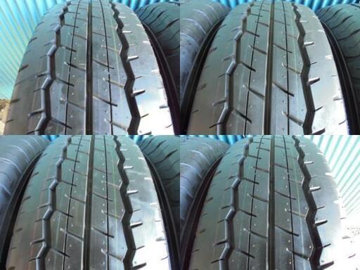 ダンロップ SP175N 195/80R15 107/105L LT 4本 10分溝 2020年製造 新車