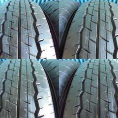 ダンロップ　SP175N　195/80R15　107/105L LT　4本　10分溝　2020年製造 新車外し　新品同様　極上品！