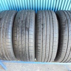 ブリヂストン　TIRANZA ECO　185/55R15　4本　8～9分溝2本と8分溝2本