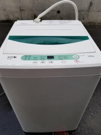 ヤマダ電機 YAMADA 洗濯機 4.5キロ 福岡県福岡市取り来る歓迎