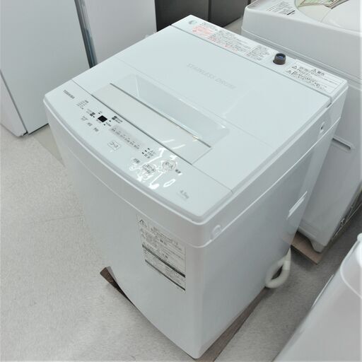 USED　東芝　4.5kg　洗濯機　AW-45M5（W)　2018