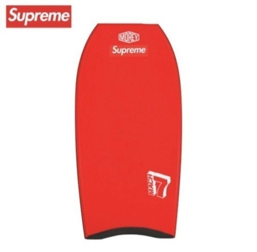 Supreme モーリー ボディボード Mach 7 Bodyboard 赤