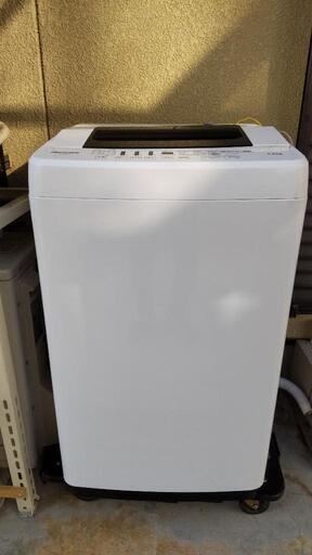 決まりました。ハイセンス洗濯機 4.5kg 2016年製