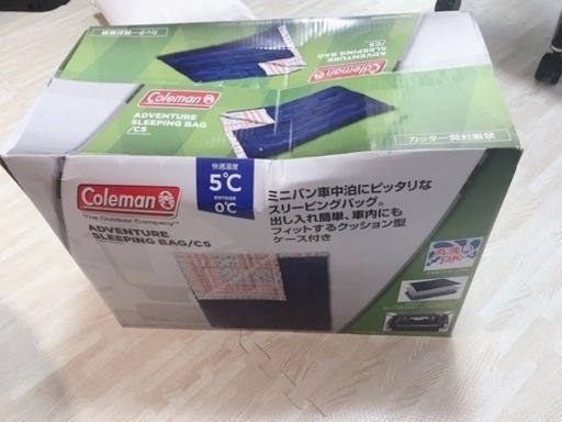 コールマン　アドベンチャースリーピングバッグ/C5 新品