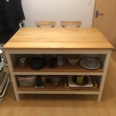 イケア IKEA ステンストルプ STENSTORP アイランドキッチンテーブル 