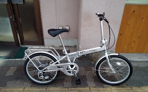 Ville[ヴィレ]20吋 折り畳み自転車 外装6段/シルバー