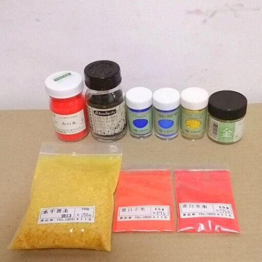 日本画顔料・西洋顔料のセット ptpnix.co.id