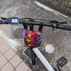 Enkoo 折りたたみコンパクト　電動自転車（後輪交換して下さい。）