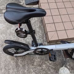Enkoo 折りたたみコンパクト　電動自転車（後輪交換して下さい。）