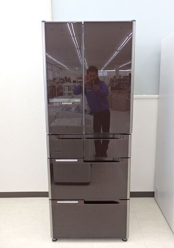 千歳市/恵庭市 日立 517L冷蔵庫 R-B5200 XT 2012年製 6ドア フレンチドア