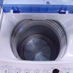 洗濯機 4.5kg 2020年製 ハイアール JW-C45FK 白 全自動 ホワイト 