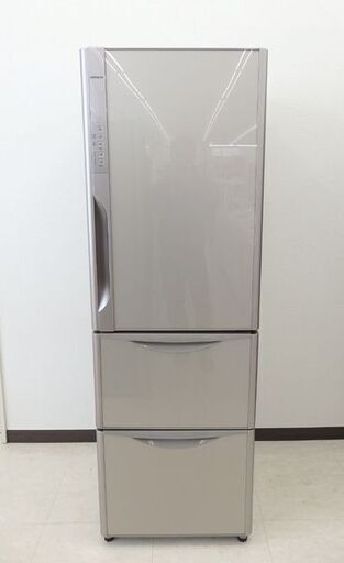 千歳市/恵庭市 日立 365L冷蔵庫 R-S3700FV XN 2016年製 3ドア 右開き 製氷付き