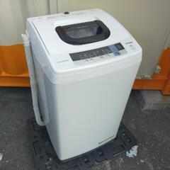 ■取引決定済■2019年製■日立 タテ型全自動洗濯機 5kg ピ...