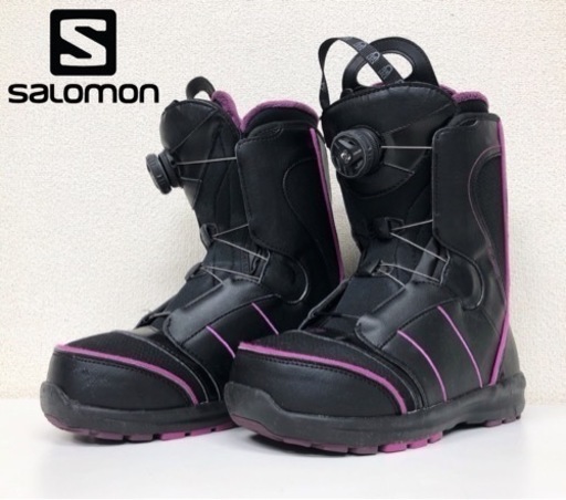 SY-6【美品】SALOMON サロモン PEARL BOA スノーボードブーツ ボア