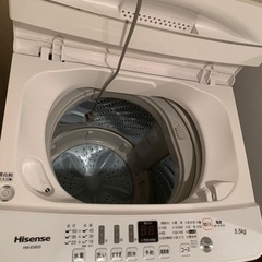 ☆ジモティー割あり☆4.5kg洗濯機 東芝 AW-45M7 2020年製 WH 高さ(H