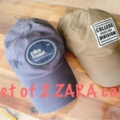 【ネット決済・配送可】【sold out】ZARA キャップ 帽...
