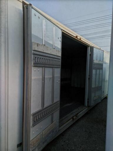 匝瑳市八日市場】No.B-33 横観音扉付き 保冷コンテナ ワイド幅 長さ約